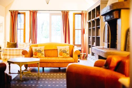 The George Hotelにあるシーティングエリア