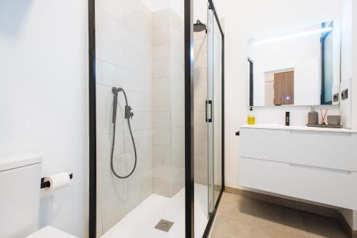 Kúpeľňa v ubytovaní Apartamento céntrico en la calle Cruz Verde, 10