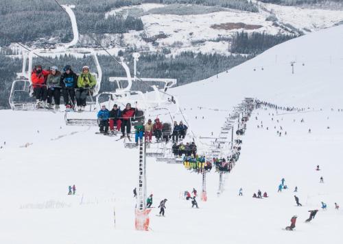 Lyžování v hotelu nebo okolí