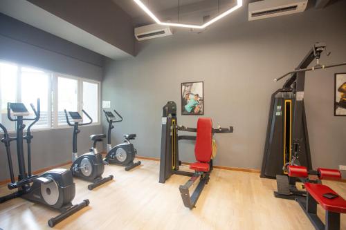 Pusat kecergasan dan/atau kemudahan kecergasan di Good Seaview Condo, near Queensbay