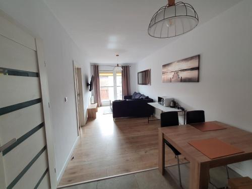 Χώρος καθιστικού στο Apartament Skarbowa & Parking