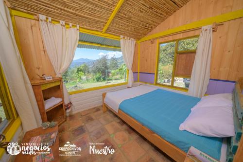Postel nebo postele na pokoji v ubytování El Artesano