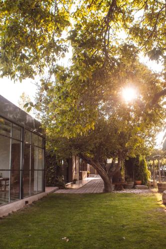 Сад в Posada Finca Garciarena