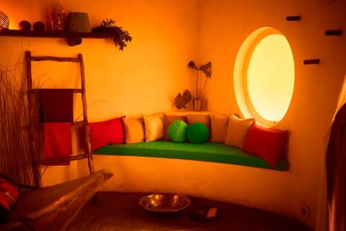 Χώρος καθιστικού στο Princesse Bora Lodge & Spa