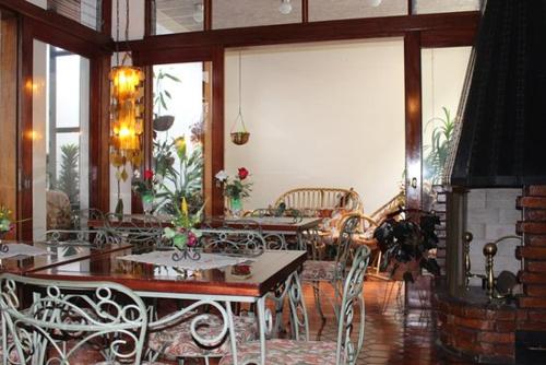 Χώρος καθιστικού στο Casa Mora B&B
