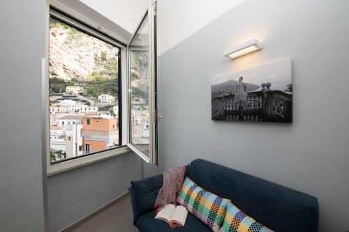 Χώρος καθιστικού στο Vittoria House Centro Storico