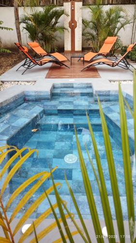 Piscine de l'établissement Hotel Tabasco ou située à proximité