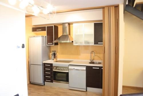 Η κουζίνα ή μικρή κουζίνα στο Ohmyloft Valencia
