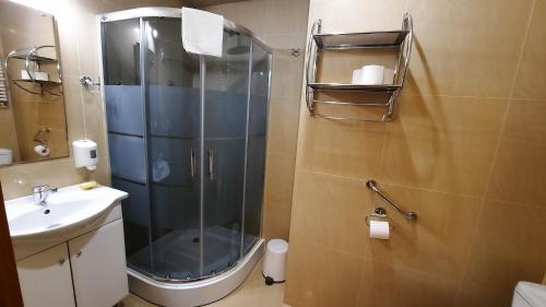 Koupelna v ubytování Apartamenty Baltic Sea Kasprowicza 314