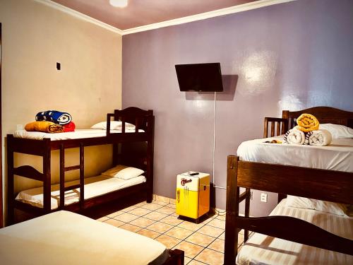 Katil atau katil-katil dalam bilik di Dom Alberto Hostel