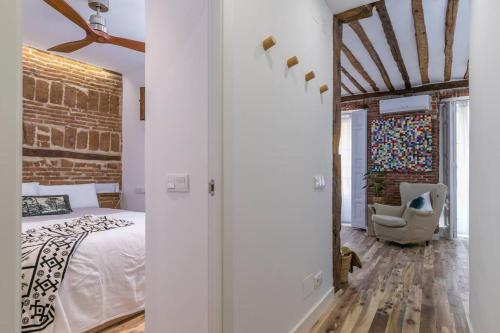 Bonito apartamento en típica corrala en el centro de Madrid