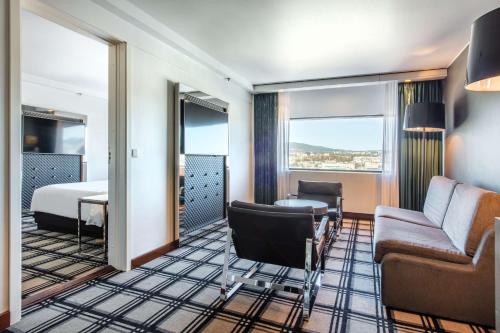 Area soggiorno di Radisson Blu Scandinavia Hotel, Oslo