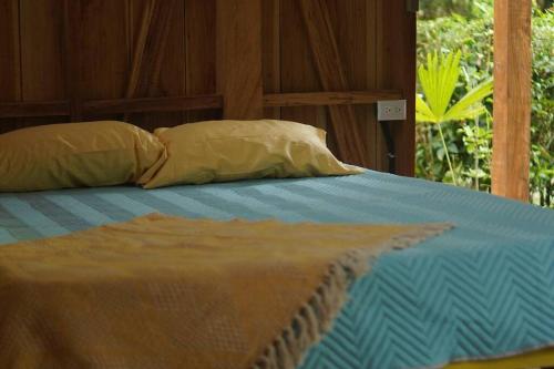 Postel nebo postele na pokoji v ubytování La Chascona