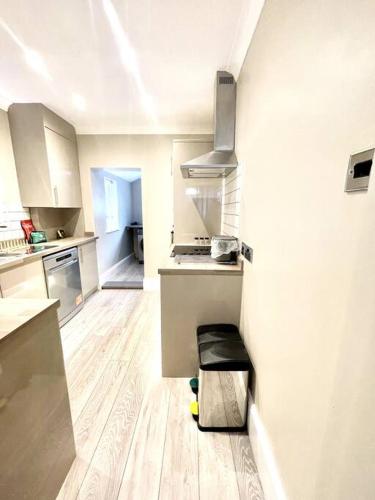 Dapur atau dapur kecil di Spacious Modern Victorian House in Rochester