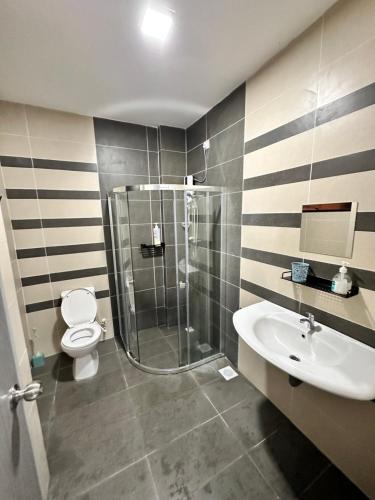 Koupelna v ubytování MZ Mutiara@Ipoh