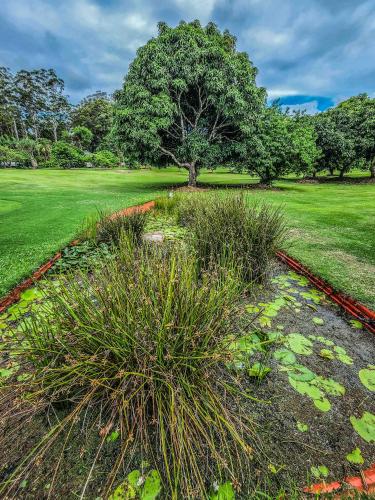 Κήπος έξω από το Sunshine Coast retreat your own private golf course