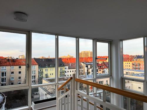 Uma varanda ou terraço em Hotel Prinz