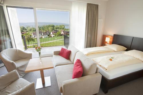 Postel nebo postele na pokoji v ubytování Hotel St Elisabeth