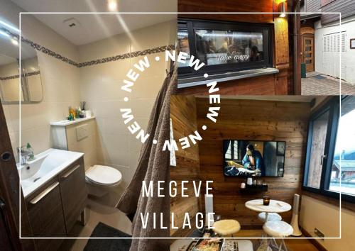 Kúpeľňa v ubytovaní Pti bout villlage Megeve