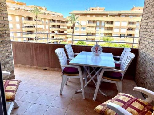 Balkón alebo terasa v ubytovaní Precioso apartamento en Urbanización Puerto Romano