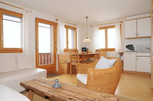 Kuchyň nebo kuchyňský kout v ubytování Ambiente Bettmeralp | A10