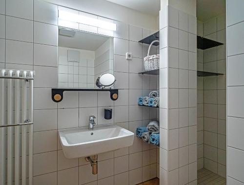 Koupelna v ubytování Spreeblick Suite - Mühlbastei Bautzen