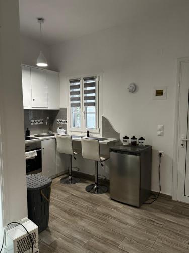 Kuchyň nebo kuchyňský kout v ubytování Dominik apartment