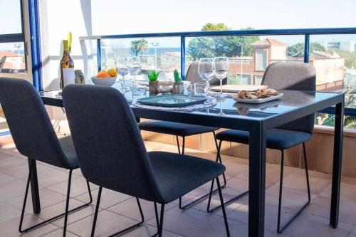 Coqueto apartamento con vistas al mar