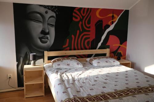 Katil atau katil-katil dalam bilik di Wanderlust hostel Riverside