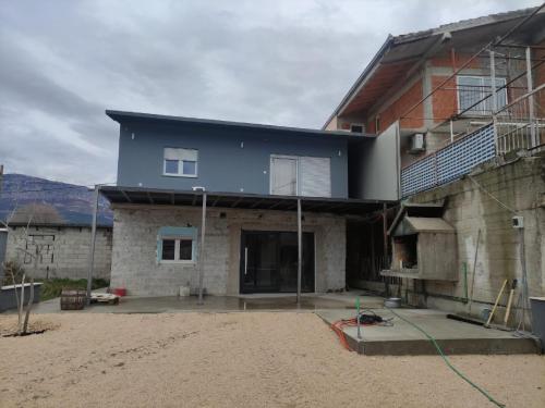 a house under construction with at Apartments Andrea in Solin