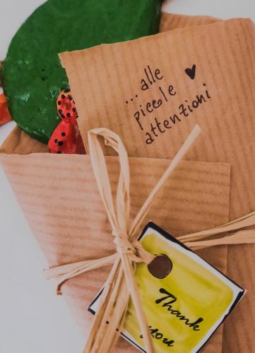 a box of treats with a ladybug on it at Nanà Maison in Nardò
