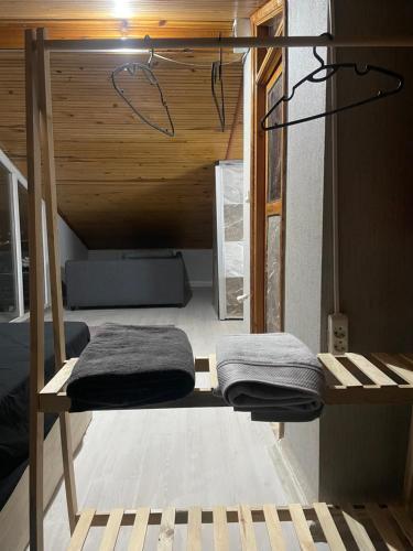 a room with two bunk beds in a house at Suit tuzla in Tuzla
