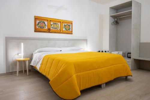Cama o camas de una habitación en CasaTrapani