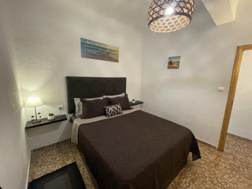 Postel nebo postele na pokoji v ubytování Sweet Home Alicante nearby the museum and beach