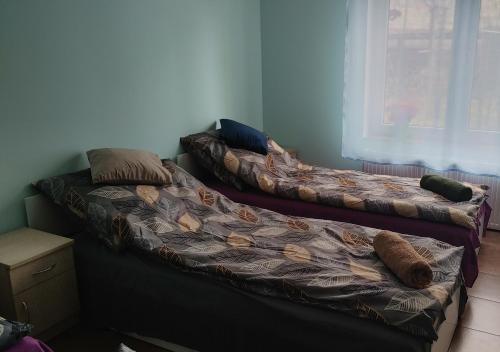 Кровать или кровати в номере Hostel u Misiów