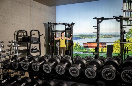Gimnasio o equipo deportivo en Hotel Hirschen Horn