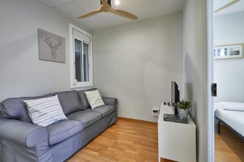 Posteľ alebo postele v izbe v ubytovaní BBarcelona Montjuic Apartment