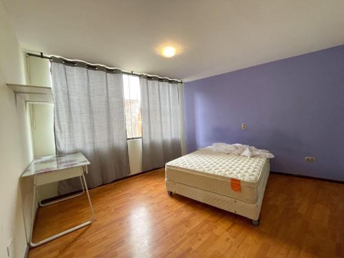 Postel nebo postele na pokoji v ubytování Furnished Aparments Arequipa