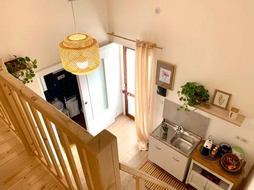 Una cocina o cocineta en Elicriso Home