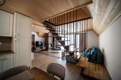 Posezení v ubytování Tarvil Apartmani - Zaovine
