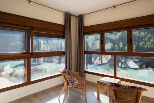 Landskap semula jadi dekat dengan rumah tamu ini