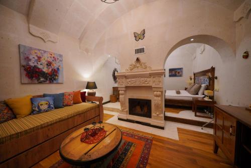 Mira Cappadocia Hotelにあるシーティングエリア
