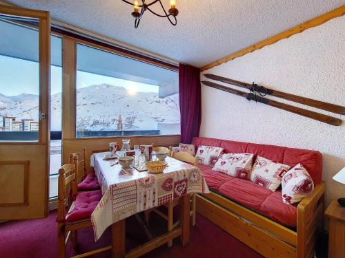 Studio lumineux au pied des pistes avec balcon - FR-1-344-666