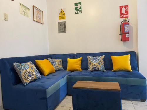 Χώρος καθιστικού στο Hostal Venus - Nueva Imagen