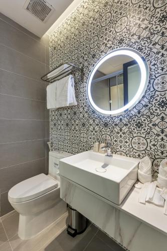 Koupelna v ubytování Laputa Hotel Phu Quoc