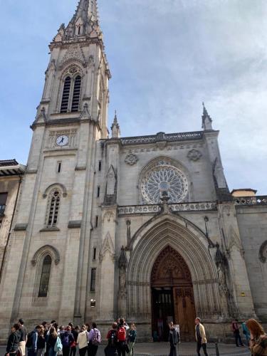 Old town cathedral Bilbao