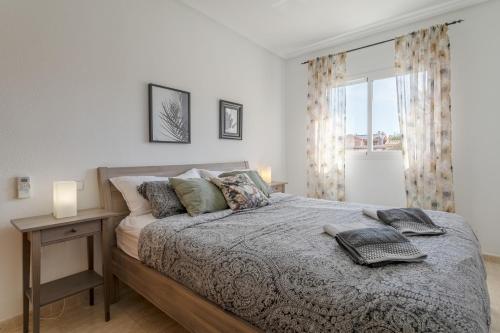 Voodi või voodid majutusasutuse Apartment in Gran Alacant toas