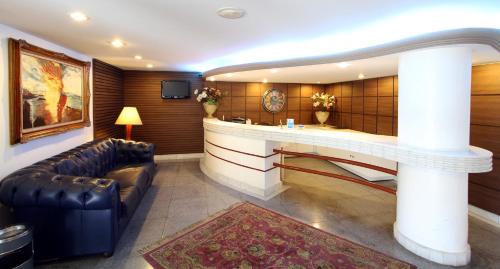 Χώρος καθιστικού στο Vicenza Apart Hotel