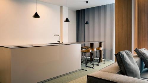 Posezení v ubytování HVOYA Apart-Hotel & SPA