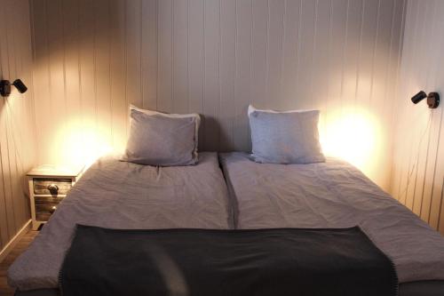 Cama o camas de una habitación en Båtsfjord Brygge - Arctic Resort